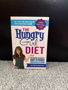 The Hungry Girl Diet by Lisa Lillien - White & Pink Cover